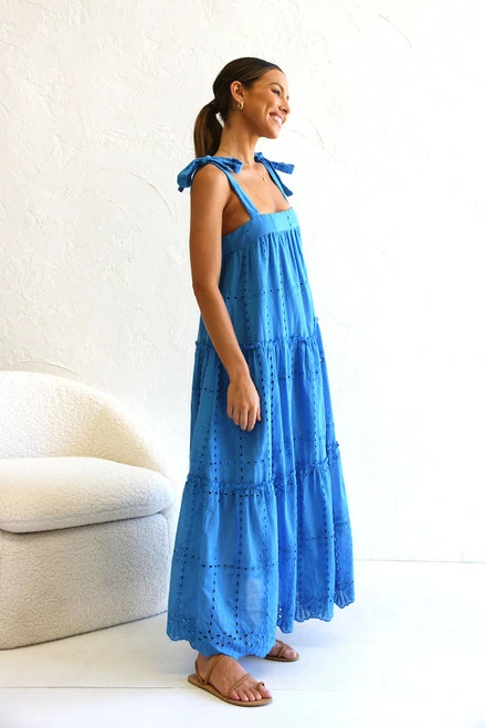 Georgia Dress COBALT BLUE - Image 7