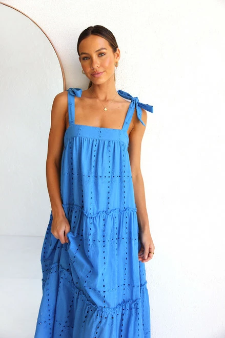 Georgia Dress COBALT BLUE - Image 5