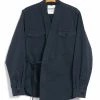HANSEN GARMENTS REMY | East & West Shirt Jacket | Blue Grey