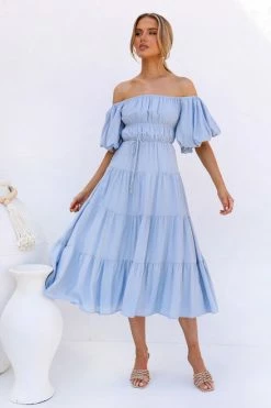 Monaco Dress SKY BLUE