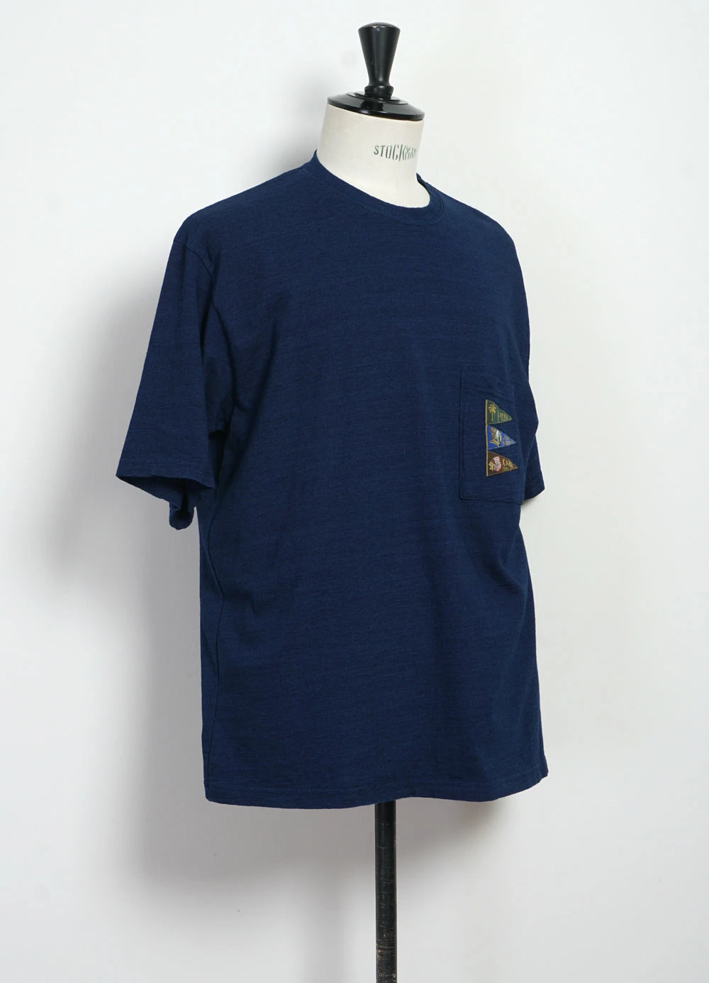KAPITAL 4 FLAGS | Jersey Pennant T | Indigo - Image 2