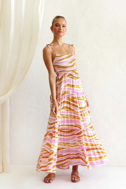 Jesslyn Maxi Dress MULTI - Image 5
