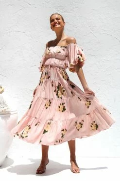 Sarella Dress PINK FLORAL