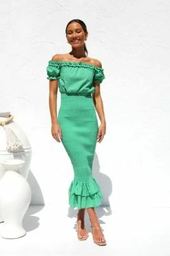 Gretal Dress GREEN