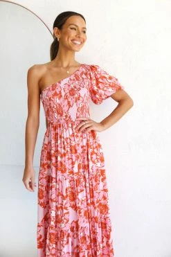 Saraya Dress PINK FLORAL