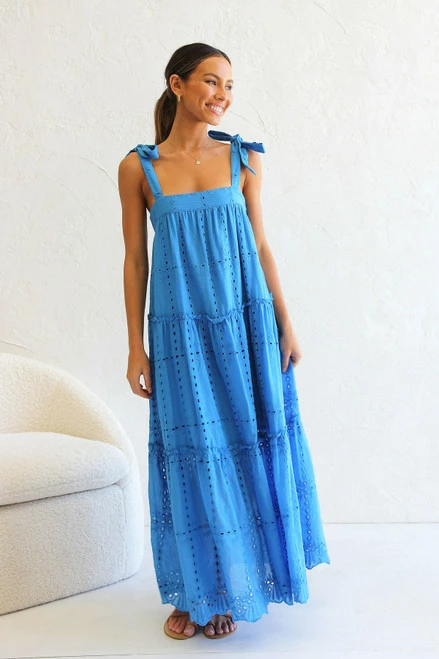 Georgia Dress COBALT BLUE - Image 4