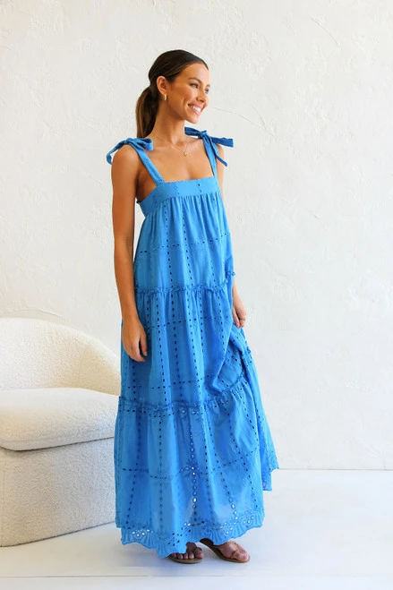 Georgia Dress COBALT BLUE - Image 6