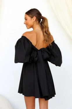 Nadiya Mini Dress BLACK