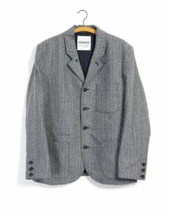 HANSEN GARMENTS ANKER | Classic Blazer | Grey Melange
