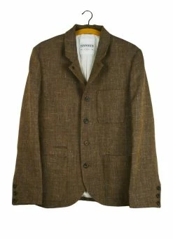 HANSEN GARMENTS ANKER | Classic Casual Blazer | Cognac