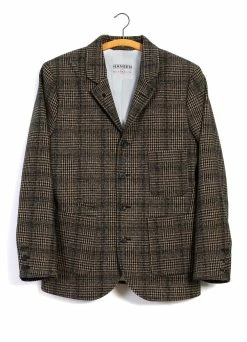 HANSEN GARMENTS ANKER | Four Button Classic Blazer | Checkered