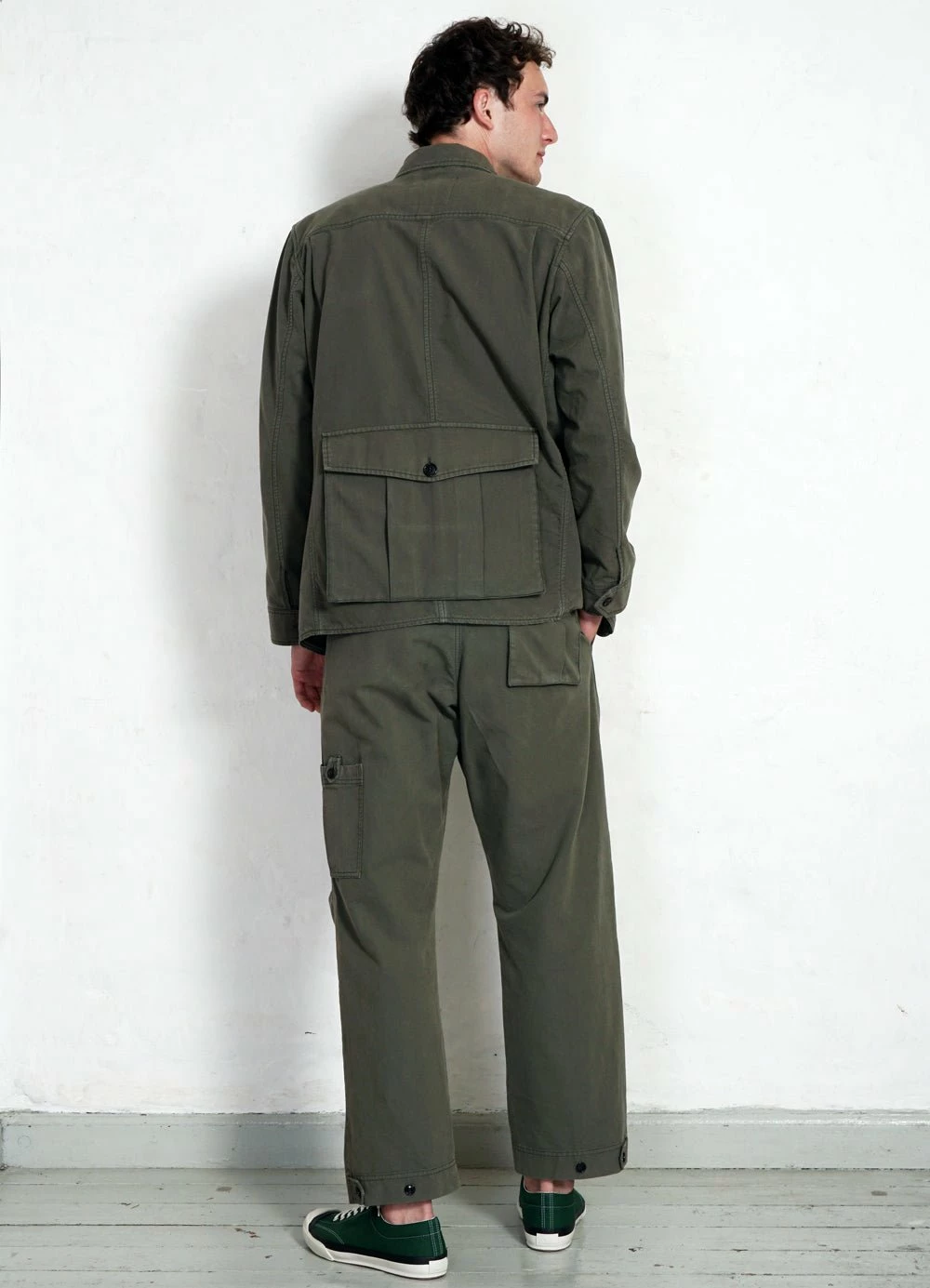 HANSEN GARMENTS ASLAK | Utility Jacket | Green - Image 6