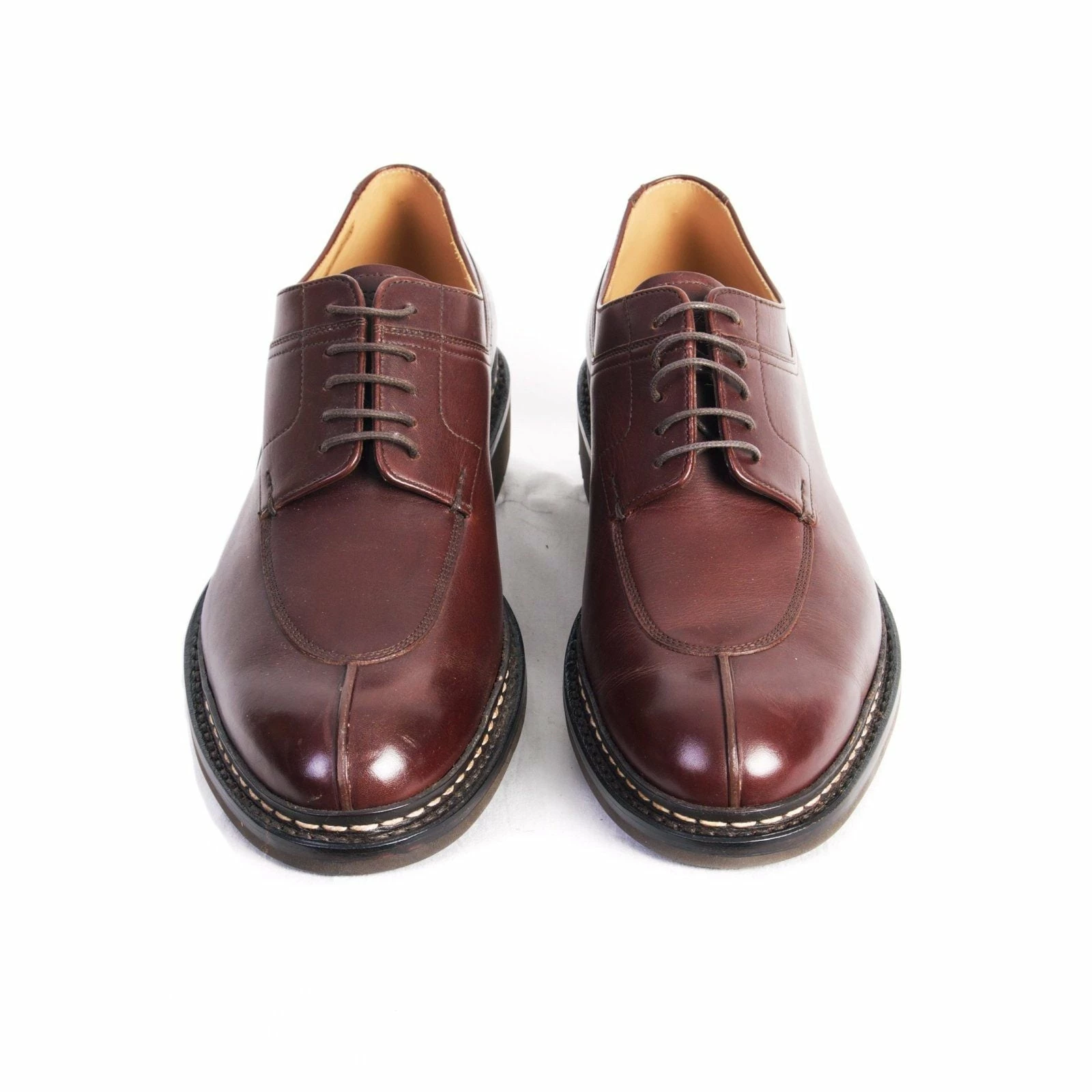 Heschung CATALPA | Leather Derby Shoe | Hazelnut