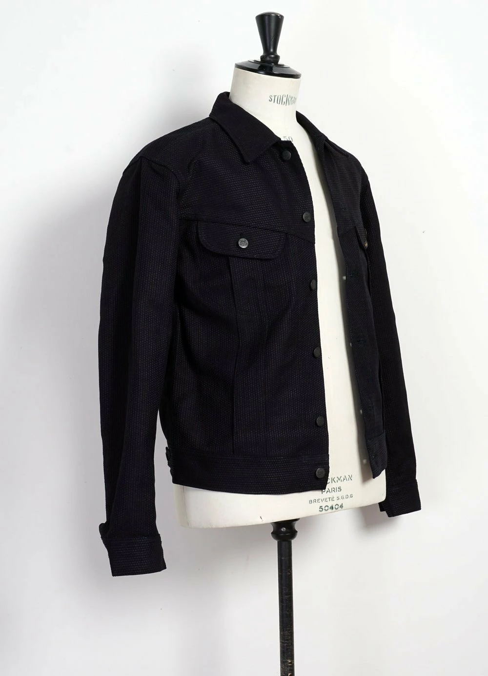 KAPITAL CENTURY DENIM | Long Westerner Jacket | Indigo - Image 2