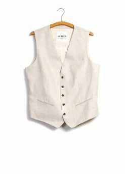 HANSEN GARMENTS DAN | Formal Suit Waistcoat | Ecru