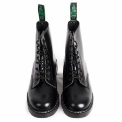 Solovair DERBY BOOT | 8 Eye | Black