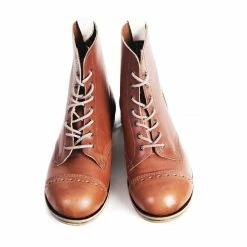 William Lennon DERBY BOOT | Traditional Work Boot | Cognac