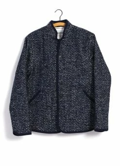 HANSEN GARMENTS ERLING | Quilted Work Jacket | Big Blue