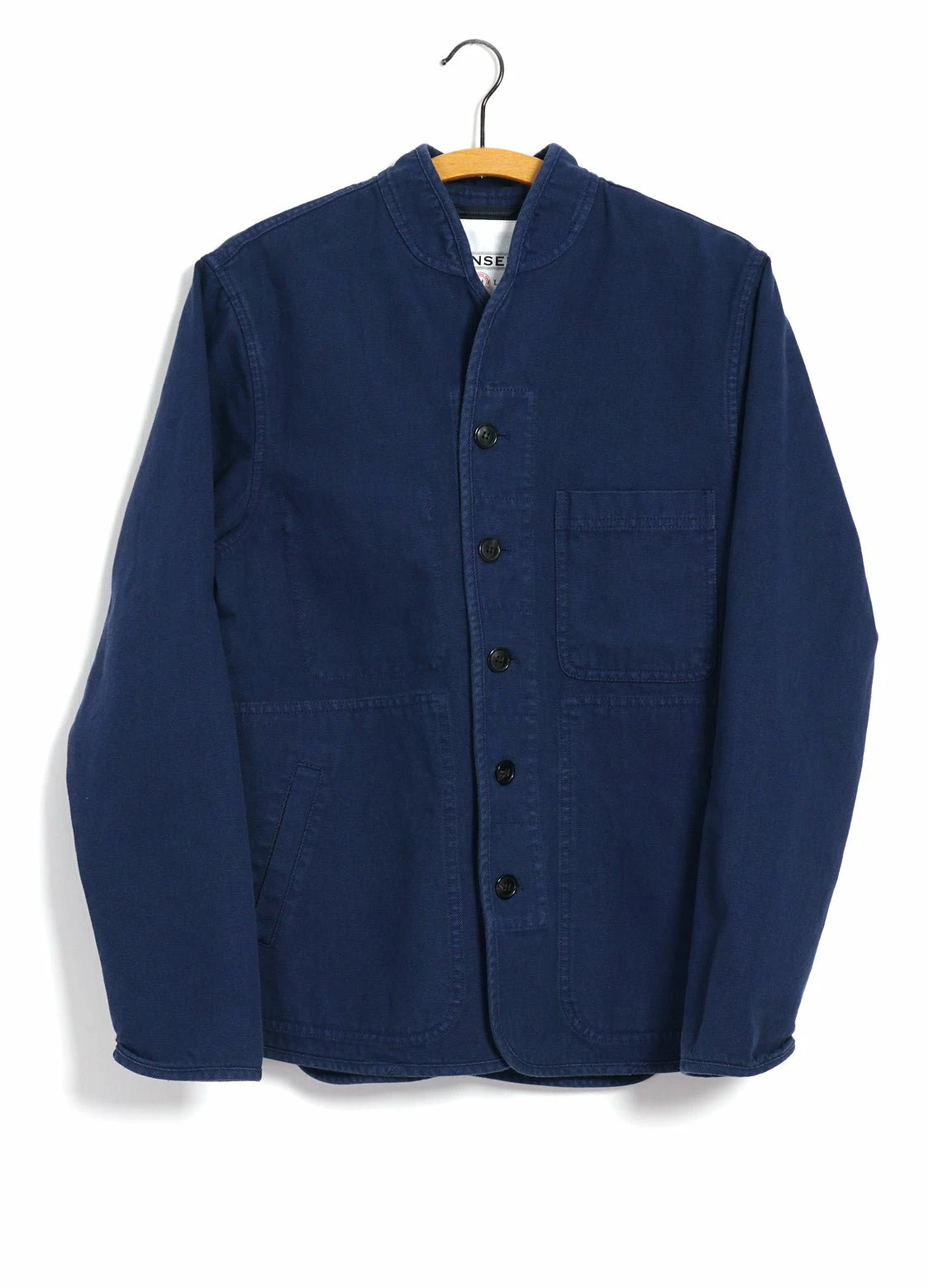 HANSEN GARMENTS ERLING | Refined Work Jacket | Work Blue
