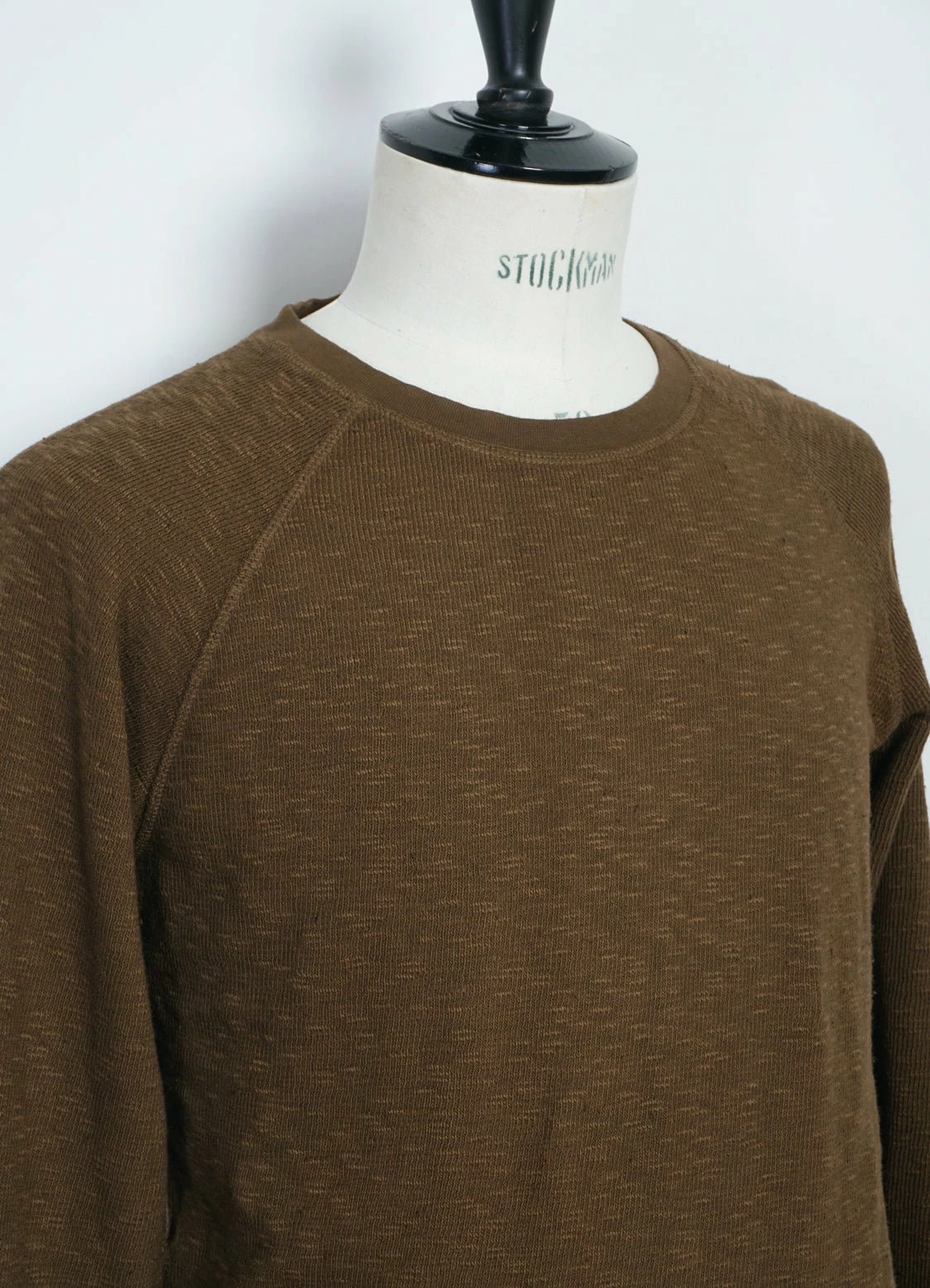 HANSEN GARMENTS FELIX | Raglan Long Sleeve T-shirt | Plant - Image 4