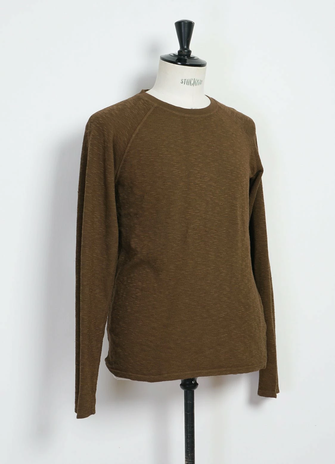 HANSEN GARMENTS FELIX | Raglan Long Sleeve T-shirt | Plant - Image 2