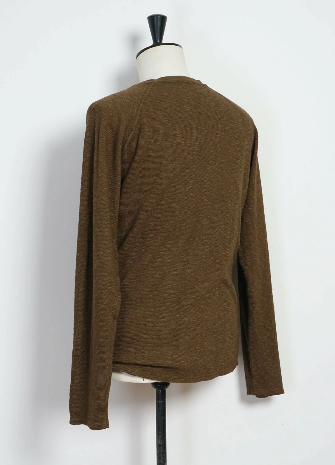 HANSEN GARMENTS FELIX | Raglan Long Sleeve T-shirt | Plant - Image 5