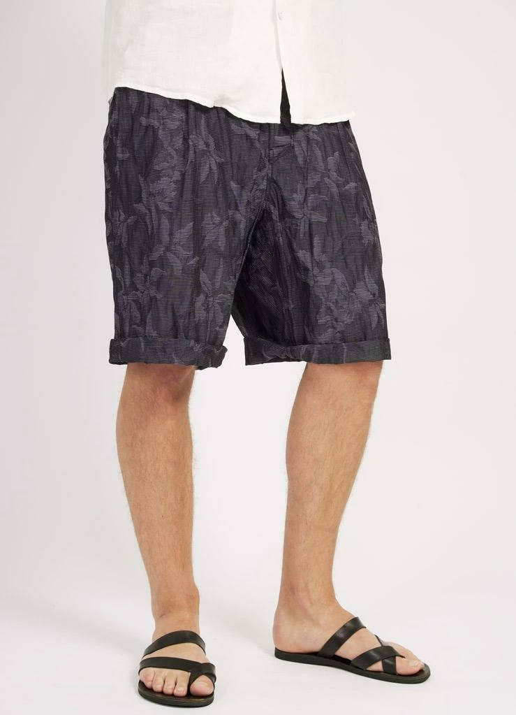 HANSEN GARMENTS GILBERT |Â Wide Cut Shorts | Botanic Indigo - Image 2