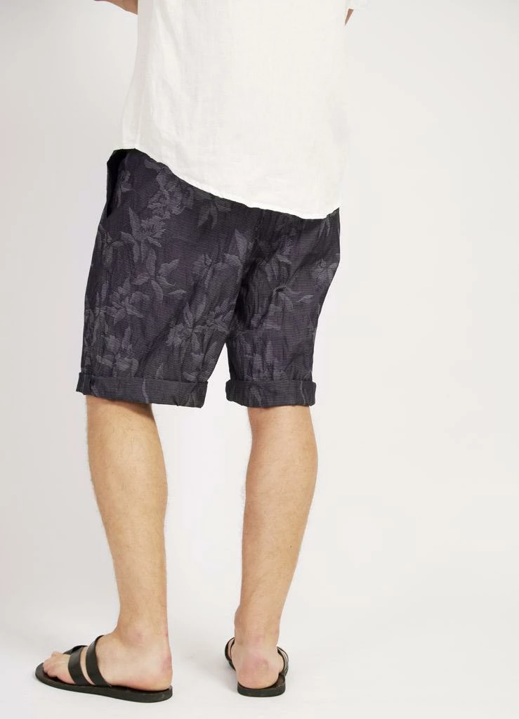 HANSEN GARMENTS GILBERT |Â Wide Cut Shorts | Botanic Indigo - Image 3