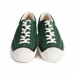 Moonstar GYM COURT | Canvas Vulcanised Sole Sneaker | Green