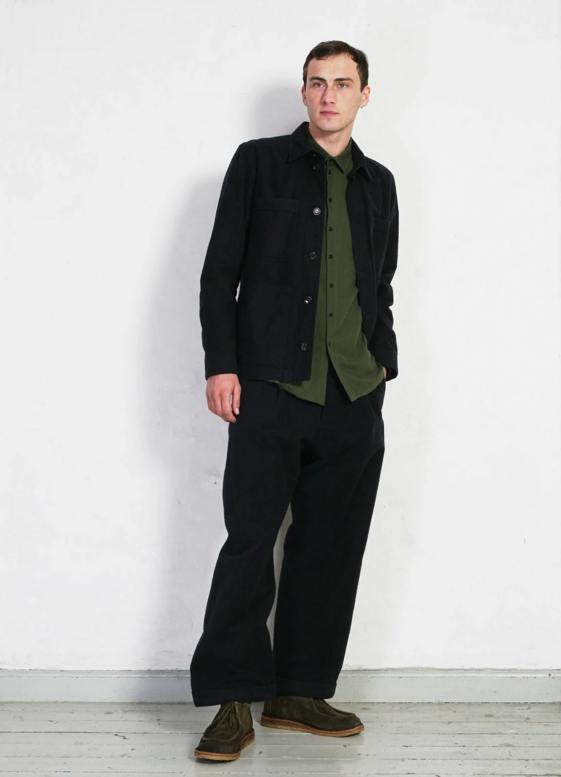 HANSEN GARMENTS HENNING | Casual Classic Shirt | August Green - Image 4