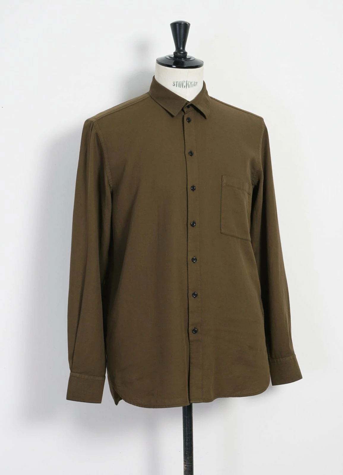 HANSEN GARMENTS HENNING | Casual Classic Shirt | Plant - Image 3