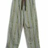 KAPITAL HOPE STRIPE | Easy Pants | Khaki