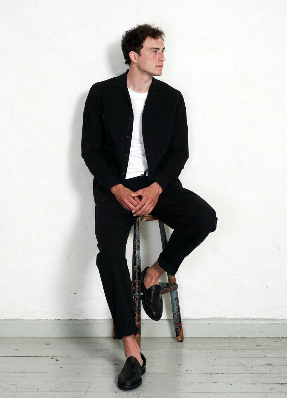 HANSEN GARMENTS JACK | Casual Drawstring Pants | Black - Image 8