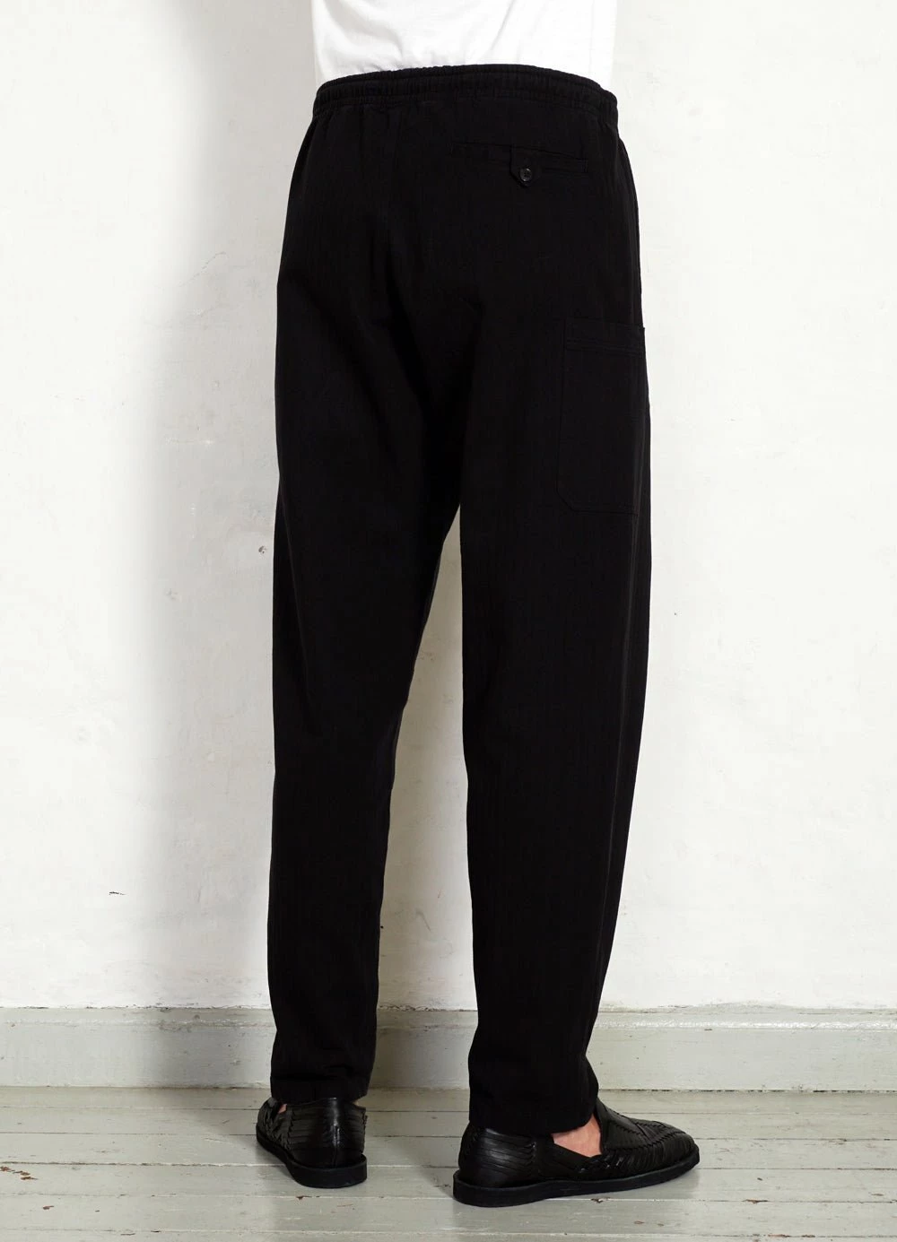 HANSEN GARMENTS JACK | Casual Drawstring Pants | Black - Image 5