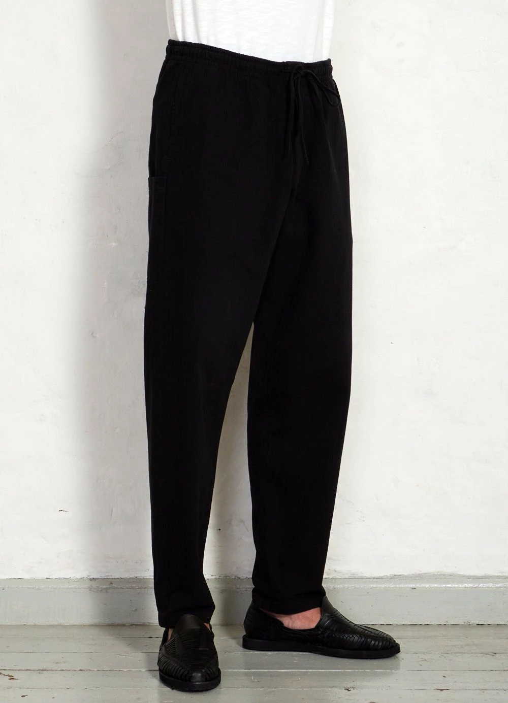 HANSEN GARMENTS JACK | Casual Drawstring Pants | Black - Image 4
