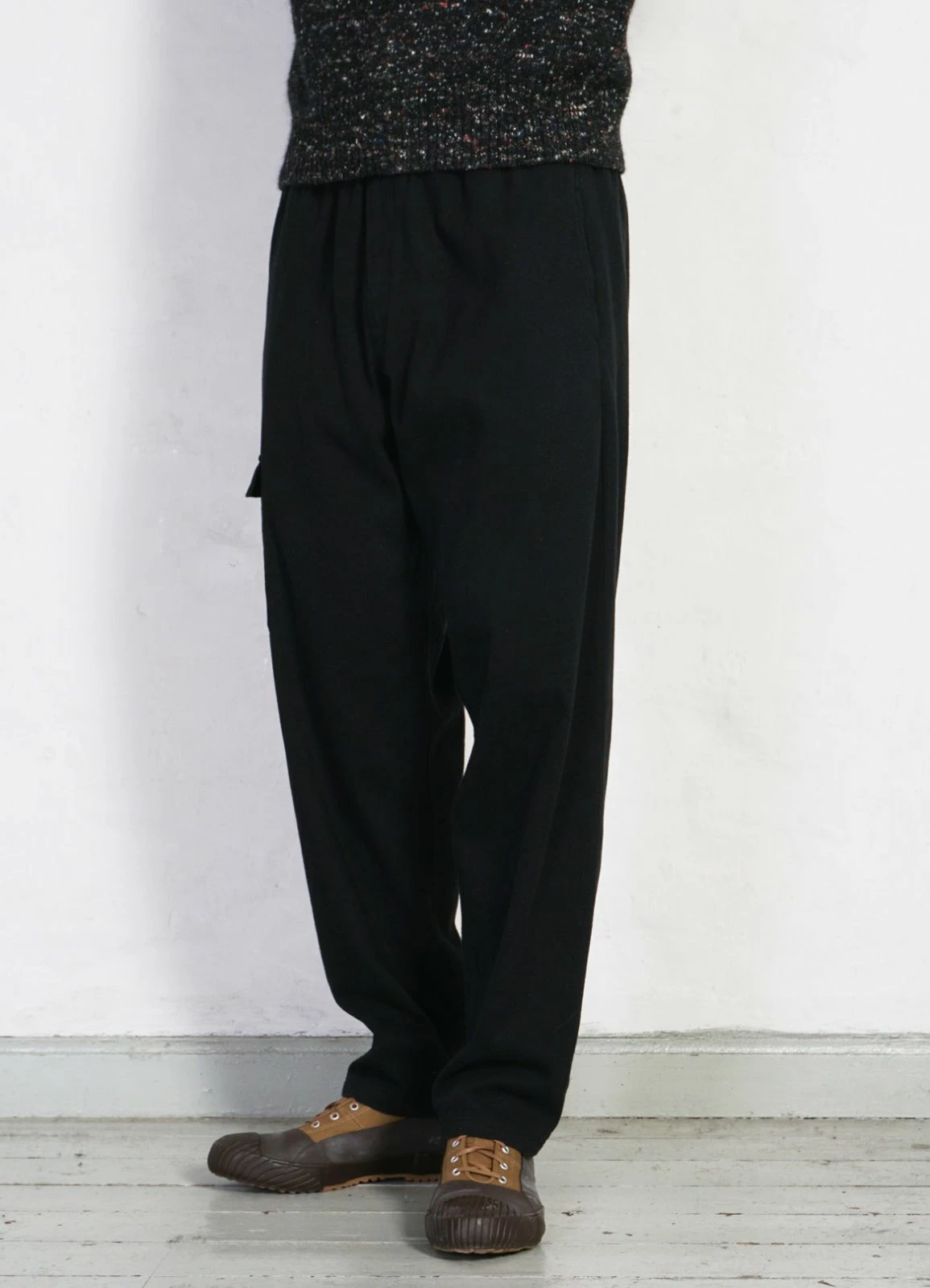 HANSEN GARMENTS JIMMY | Casual Cargo Drawstring Pants | Black - Image 2