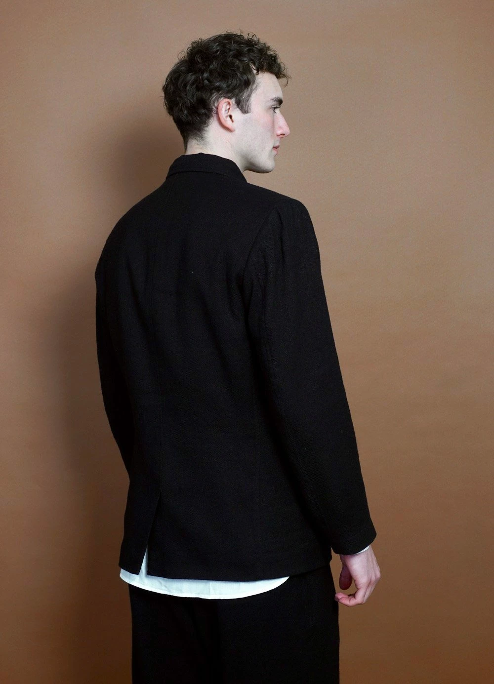 HANSEN GARMENTS JOHANNES | Relaxed Blazer Jacket | Black - Image 5