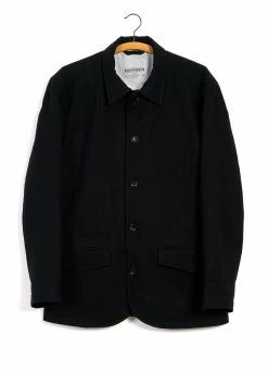 HANSEN GARMENTS JOHANNES | Relaxed Blazer Jacket | Black