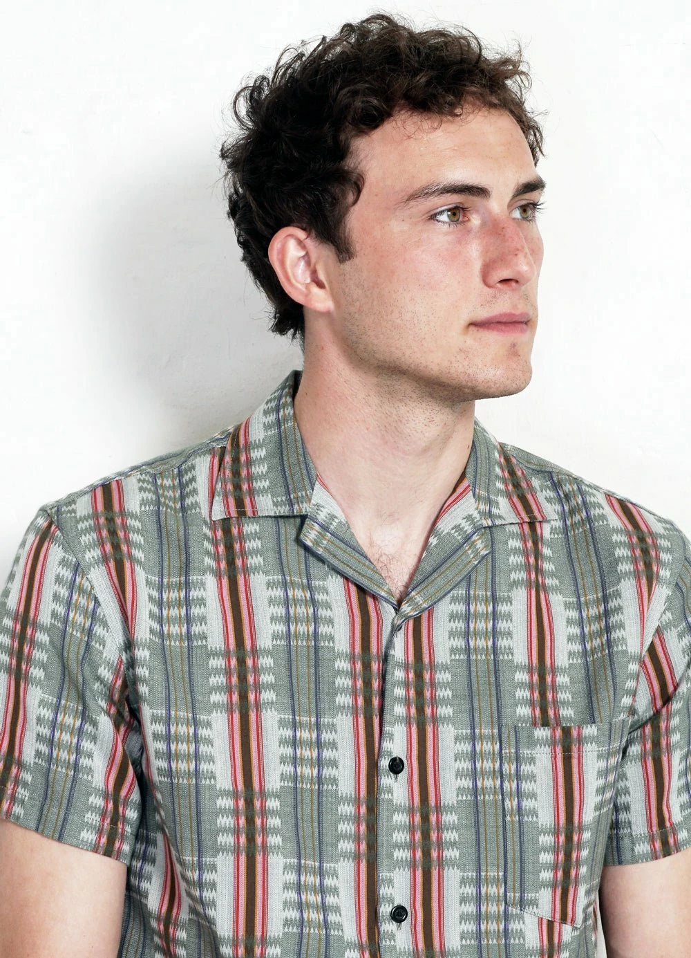 HANSEN GARMENTS JONNY | Short Sleeve Shirt | Multi Colour - Image 6
