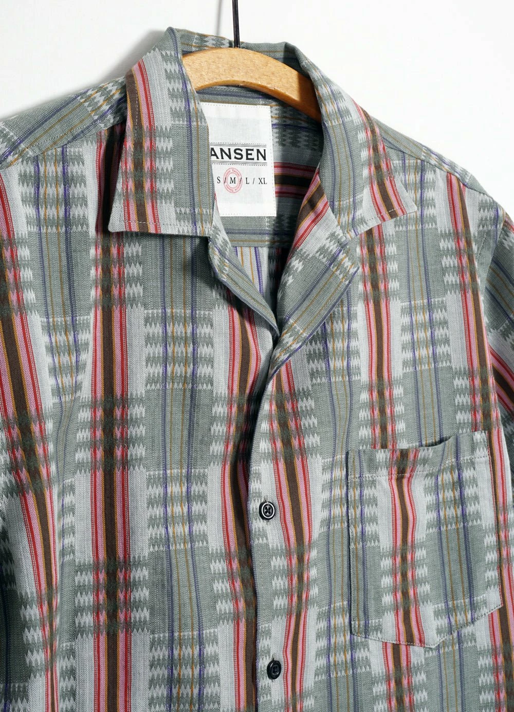 HANSEN GARMENTS JONNY | Short Sleeve Shirt | Multi Colour - Image 5