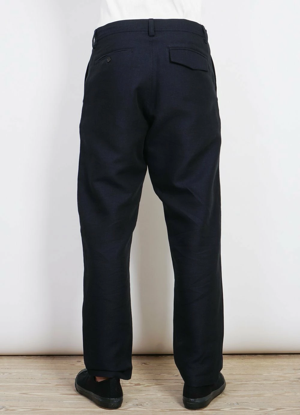 HANSEN GARMENTS KEN | Wide Cut Trousers| 3-Tone Blue - Image 4