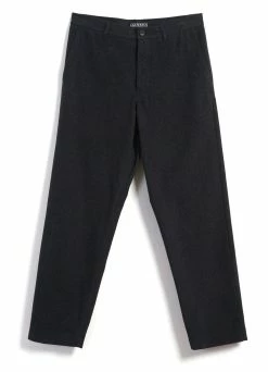 HANSEN GARMENTS KEN | Wide Cut Trousers | Blackish