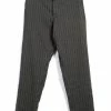 HANSEN GARMENTS KEN | Wide Cut Trousers| Taupe Stripes