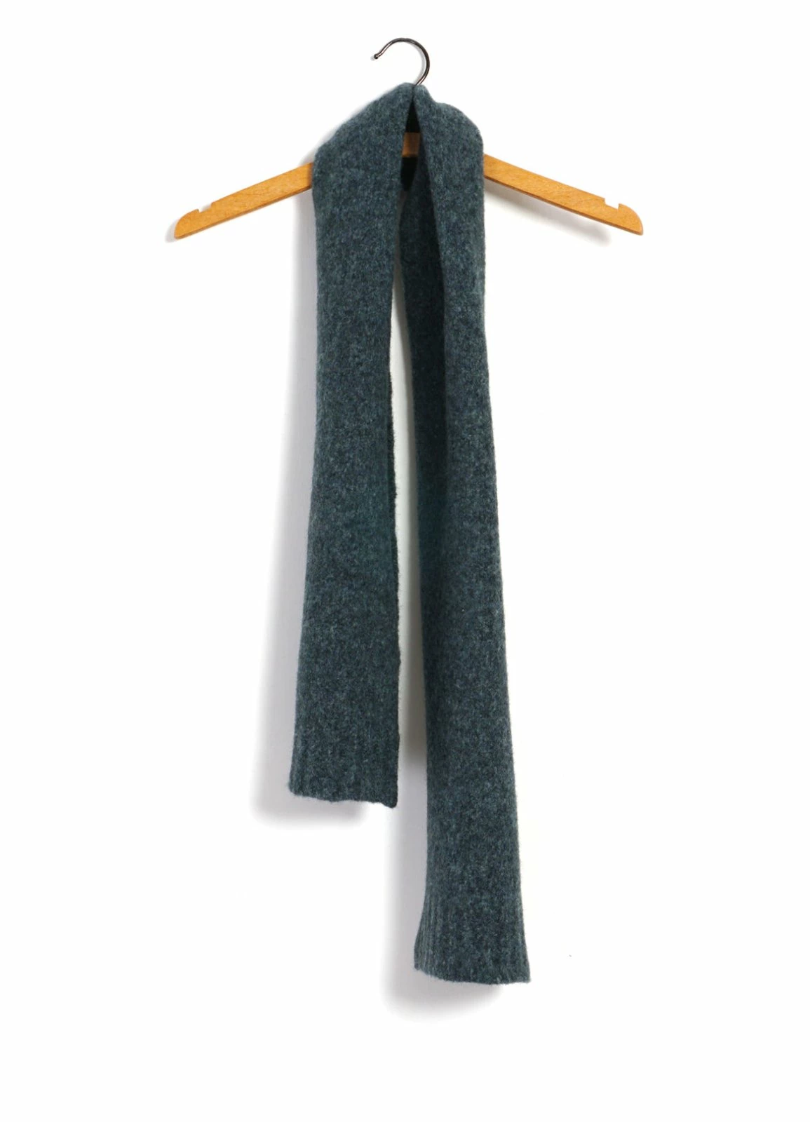 HANSEN GARMENTS LARS | Rib Stitch Scarf | Petrolium