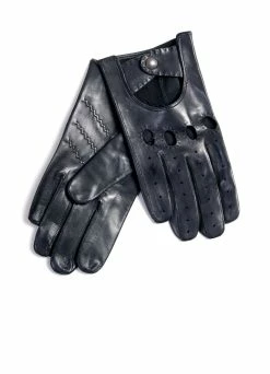 MAISON FABRE LEON | Driving Glove | Dark Grey