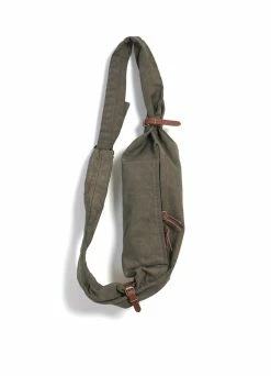 KAPITAL LITTLE SNUFKIN #6 | Canvas Bag | Khaki