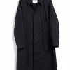 HANSEN GARMENTS MORTEN | Long Windbreaker Coat | Deep Sea