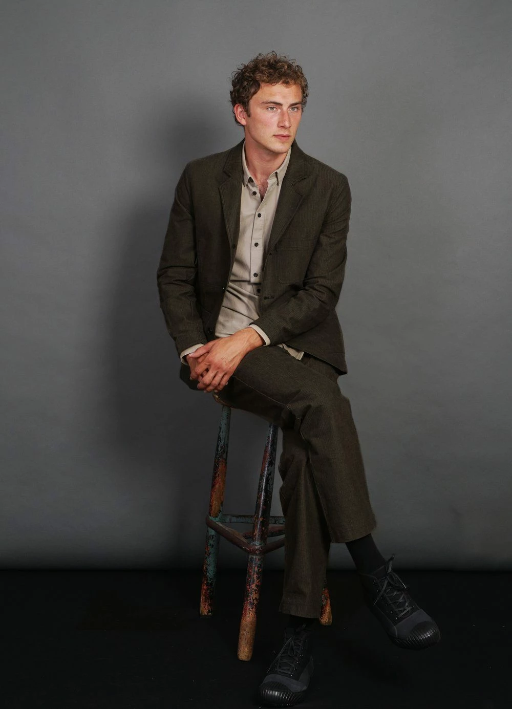 HANSEN GARMENTS NICOLAI | Informal 4-button Blazer | Woods - Image 2