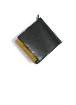 KAPITAL RAIN SMILE | Leather Wallet | Black