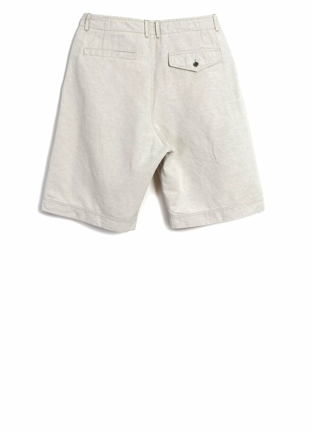 HANSEN GARMENTS ROBIN | Super Wide Pleated Shorts | Flax Nature - Image 5